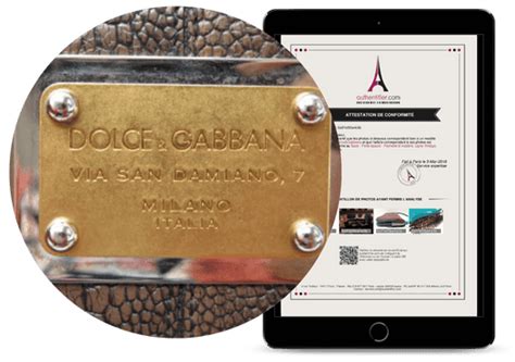 dolce gabbana authenticity check|authentic dolce and gabbana label.